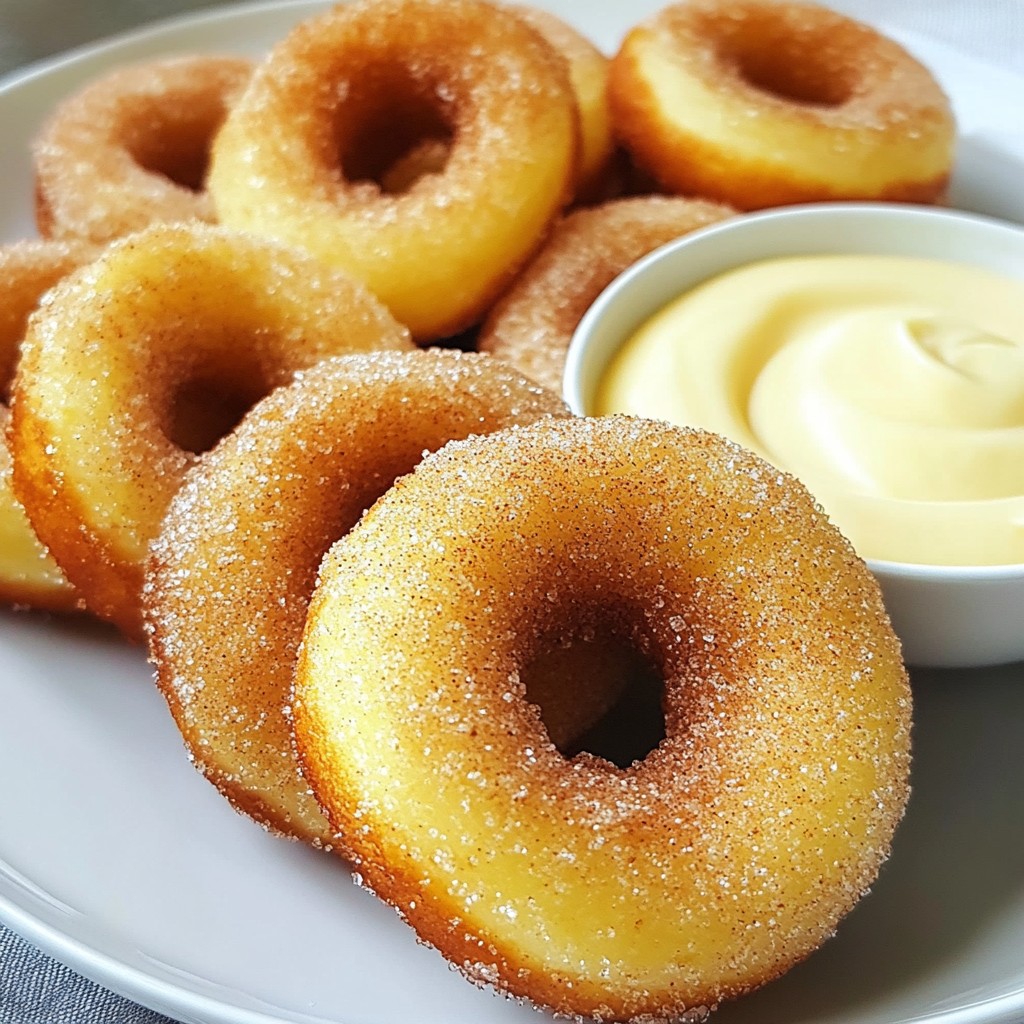 Air Fryer Cinnamon Sugar Donuts Easy and Tasty Treat
