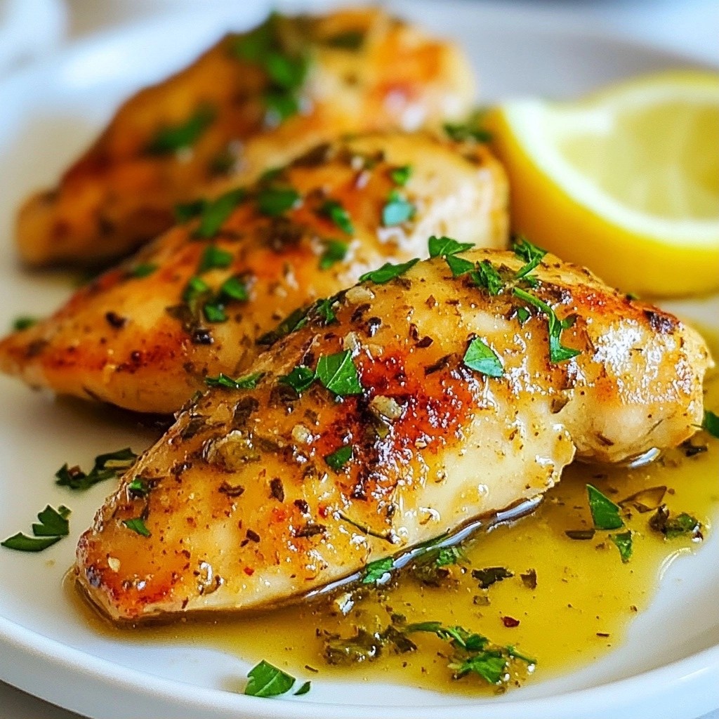 Tender Crockpot Herb Garlic Chicken Tenders Delight