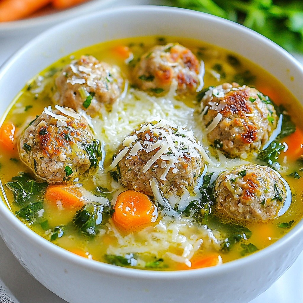 Italian Wedding Soup Tasty Comfort in Every Bite
