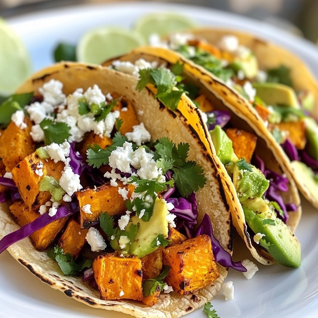 Chili Lime Sweet Potato Tacos Fresh and Flavorful Bite