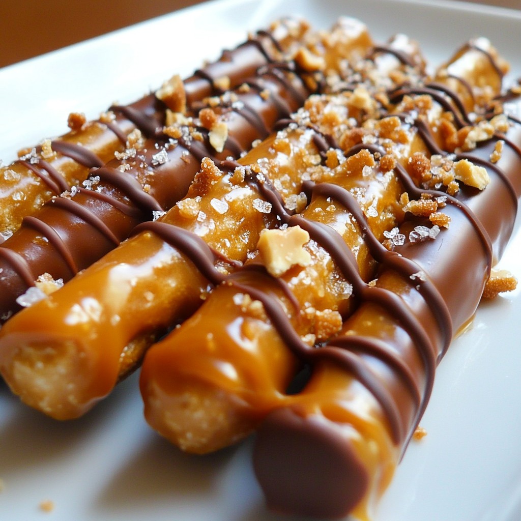 Salted Caramel Pretzel Bark Irresistible Sweet Treat