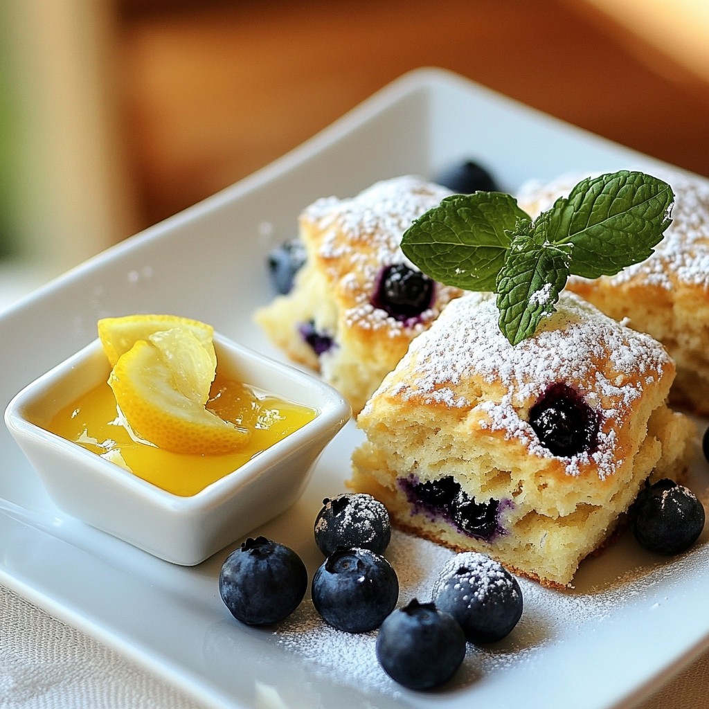 Blueberry Lemon Scones Tasty and Easy Recipe