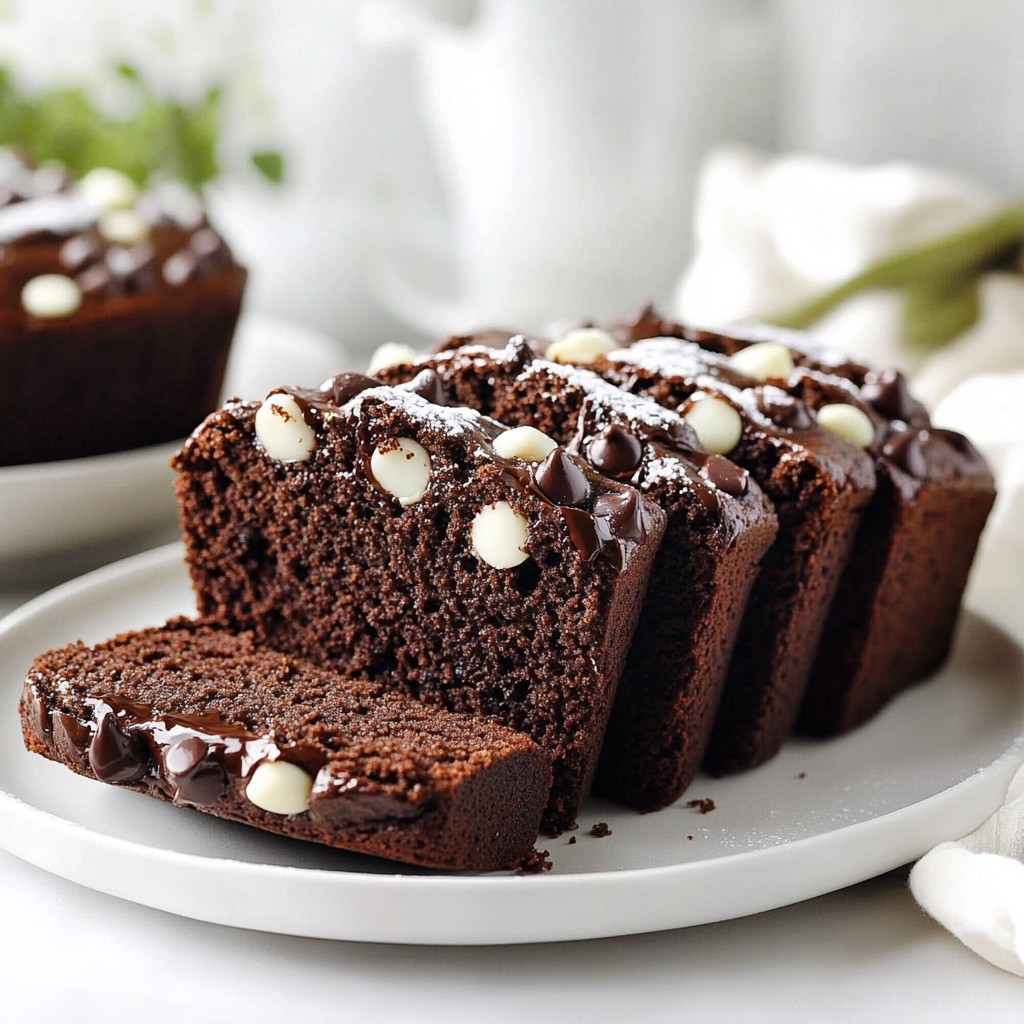 Double Chocolate Zucchini Bread Moist and Easy Recipe