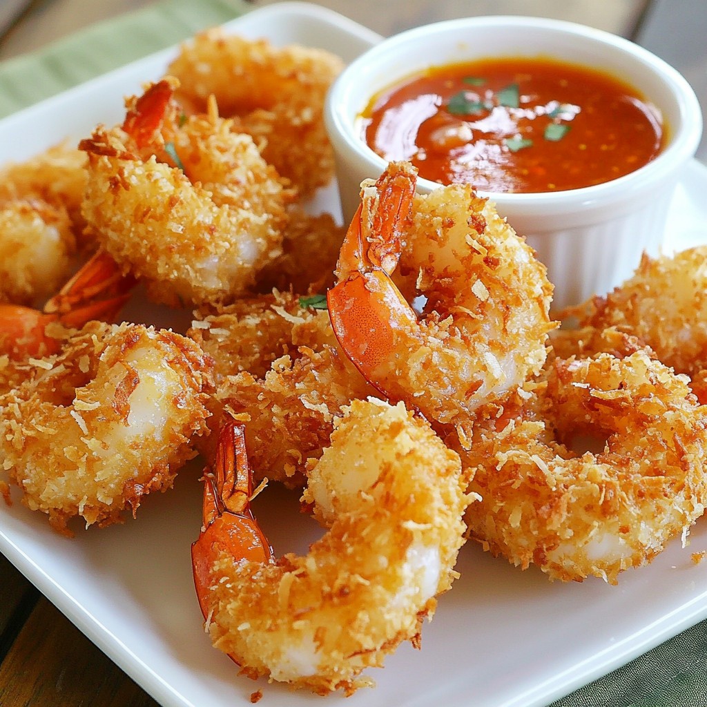 Air Fryer Coconut Shrimp Crispy and Simple Recipe