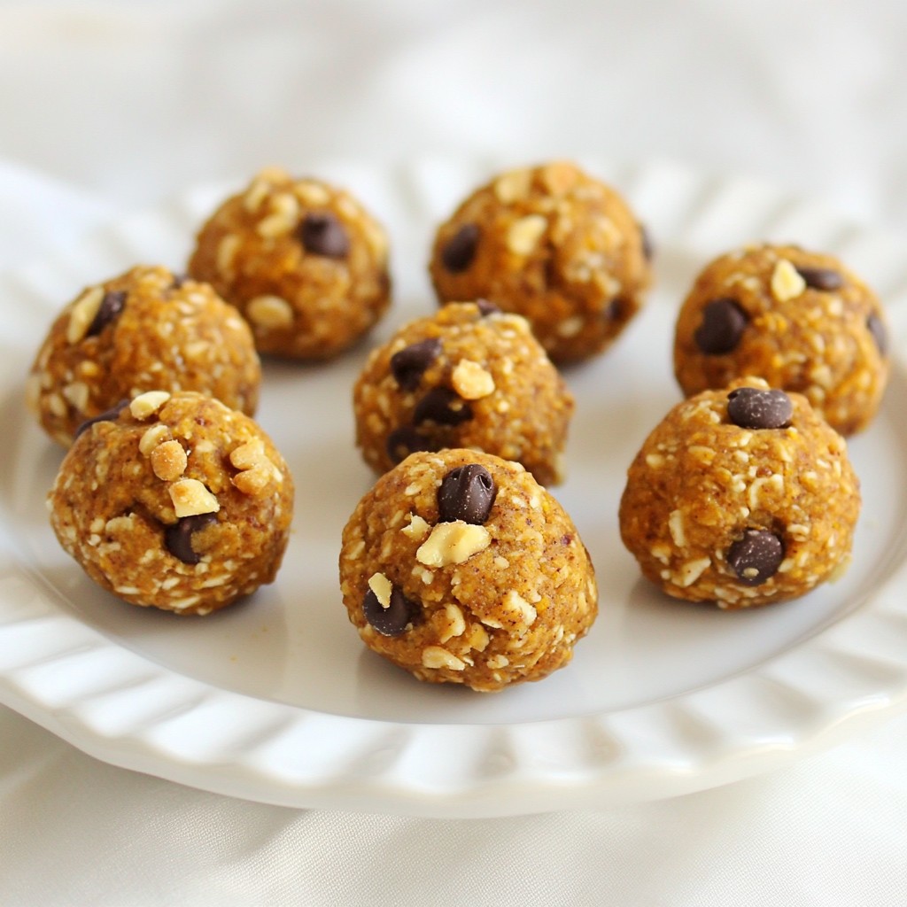 Pumpkin Spice Energy Bites Simple and Healthy Snack