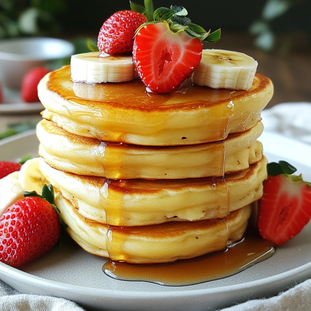 Fluffy Japanese Pancakes Light and Simple Recipe