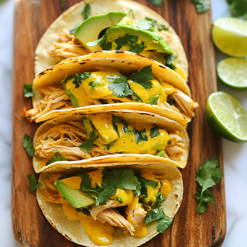 Churu Chicken Amarillo Tacos Flavorful and Easy Meal