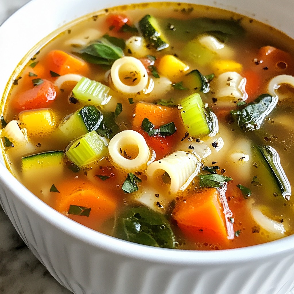 Hearty Crockpot Minestrone Soup Simple Comfort Food