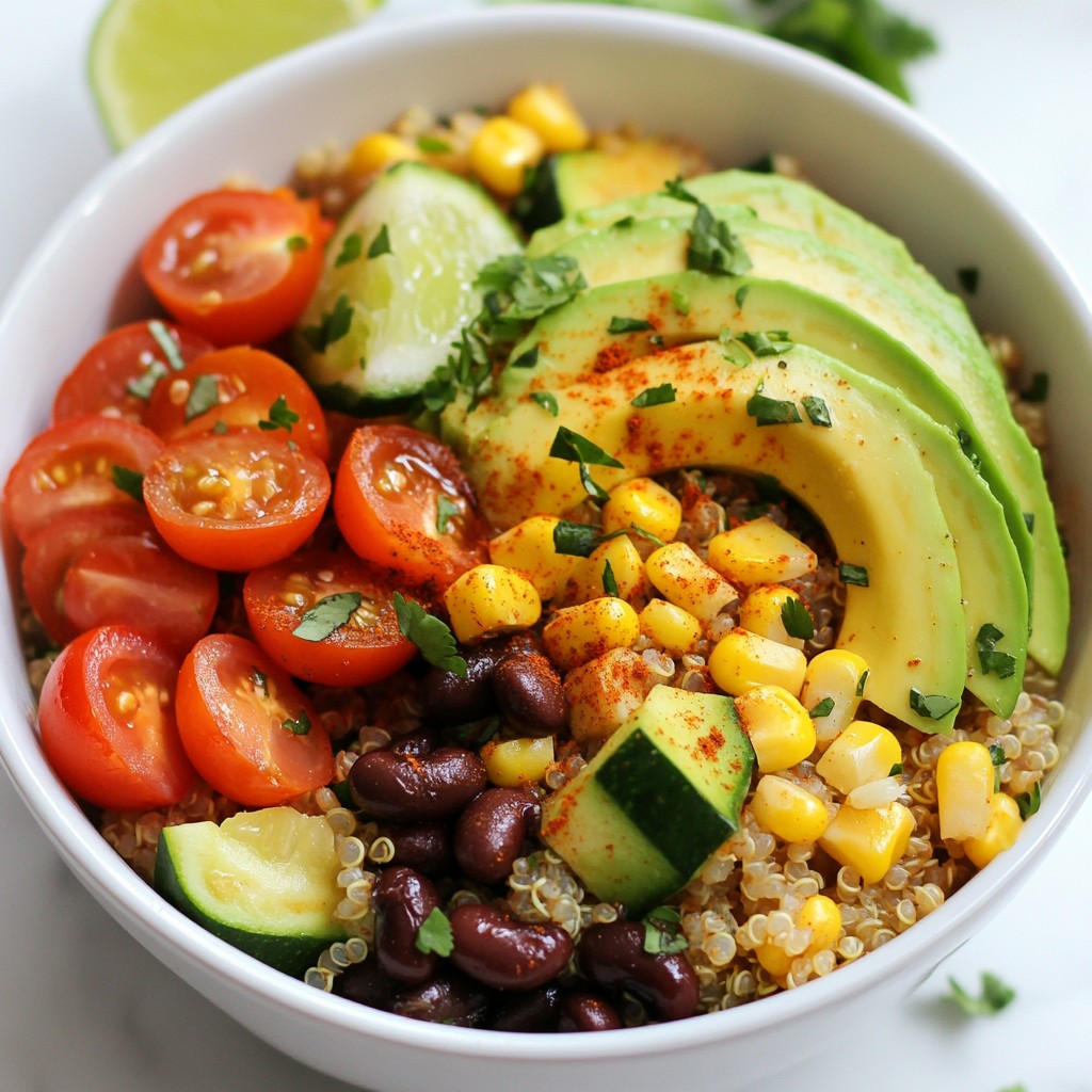 Set and Forget Quinoa and Veggie Bowls Easy Meal