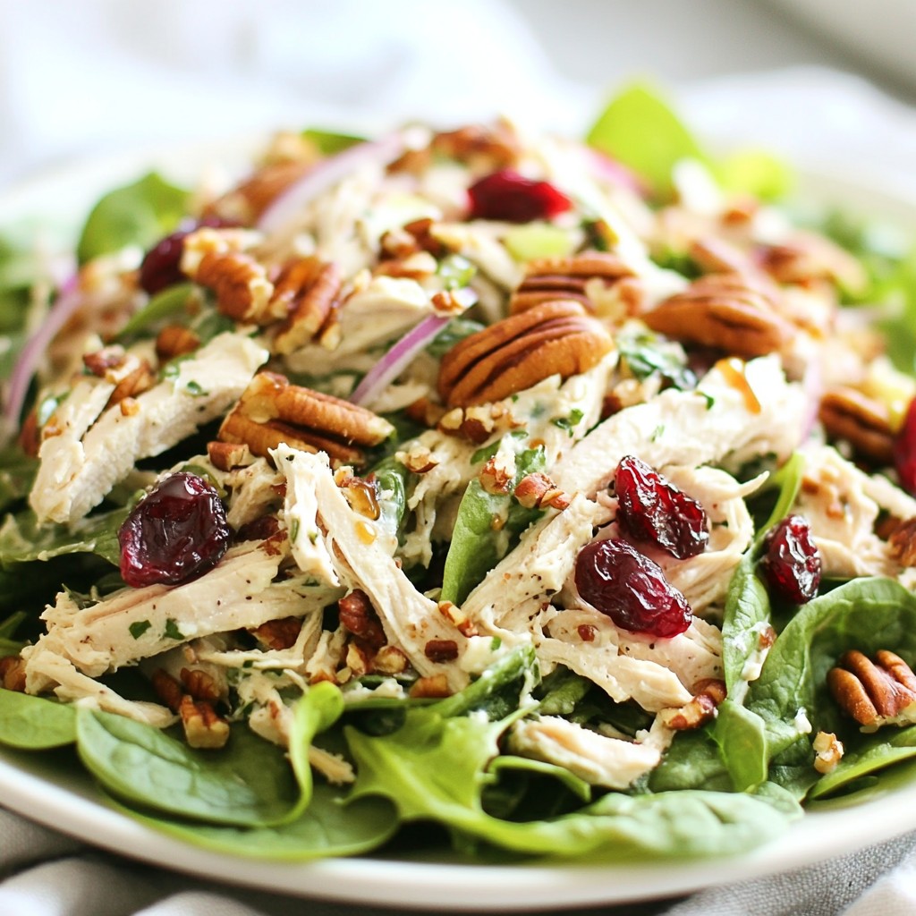 Cranberry Pecan Chicken Salad Flavorful and Healthy Meal