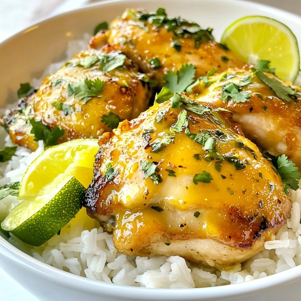 Tender Crockpot Coconut Lime Chicken Delight Recipe