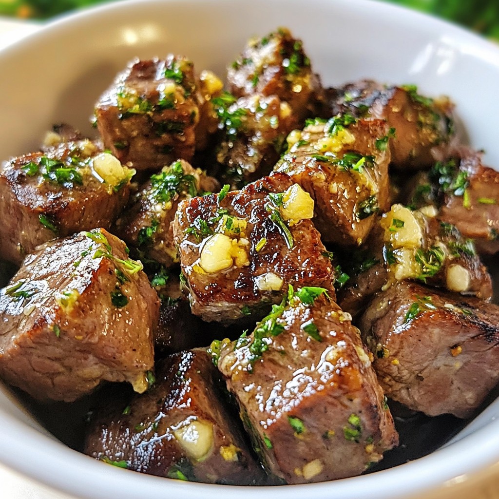 Garlic Butter Steak Bites Flavorful and Easy Recipe