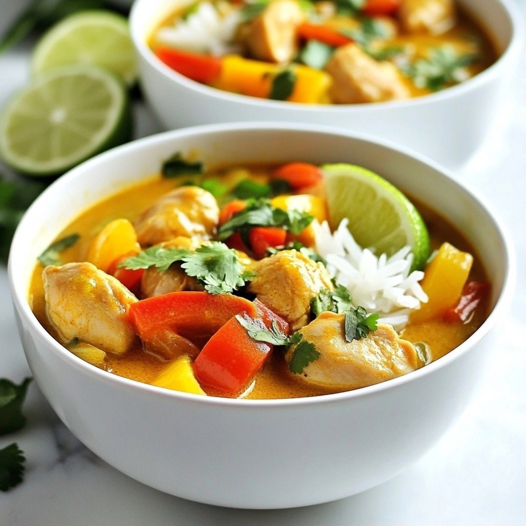 Zesty Slow Cooker Lime Ginger Chicken Stew Delight