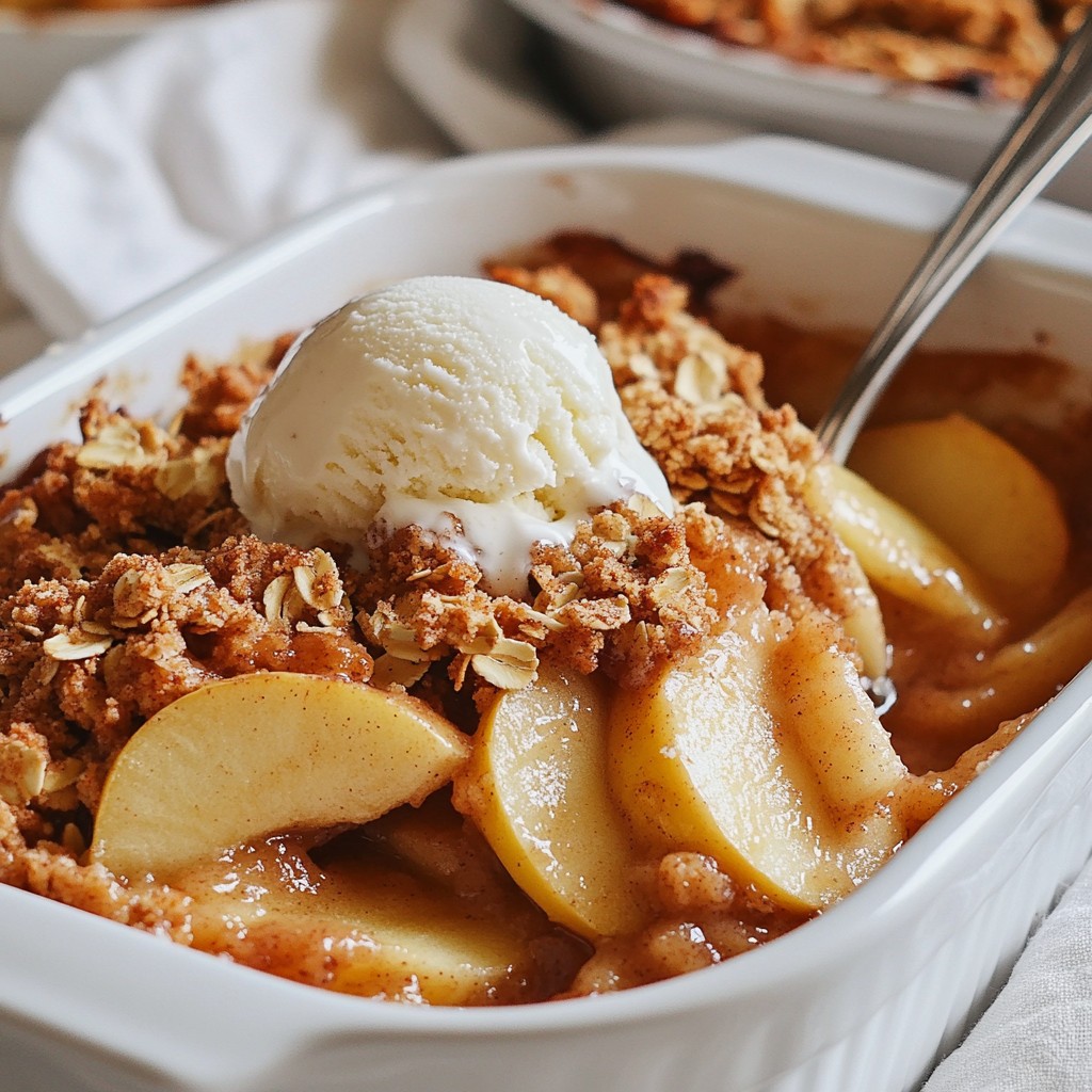 Gluten-Free Apple Crisp Tasty and Simple Dessert