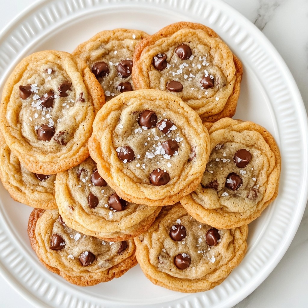 Chewy Brown Butter Chocolate Chip Cookies Delight