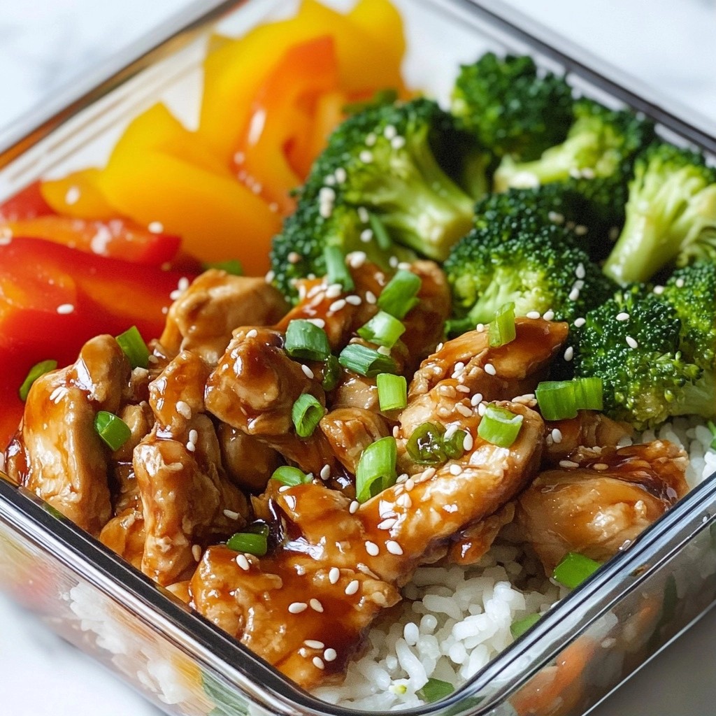 Set and Forget Teriyaki Chicken Meal Prep Simplified