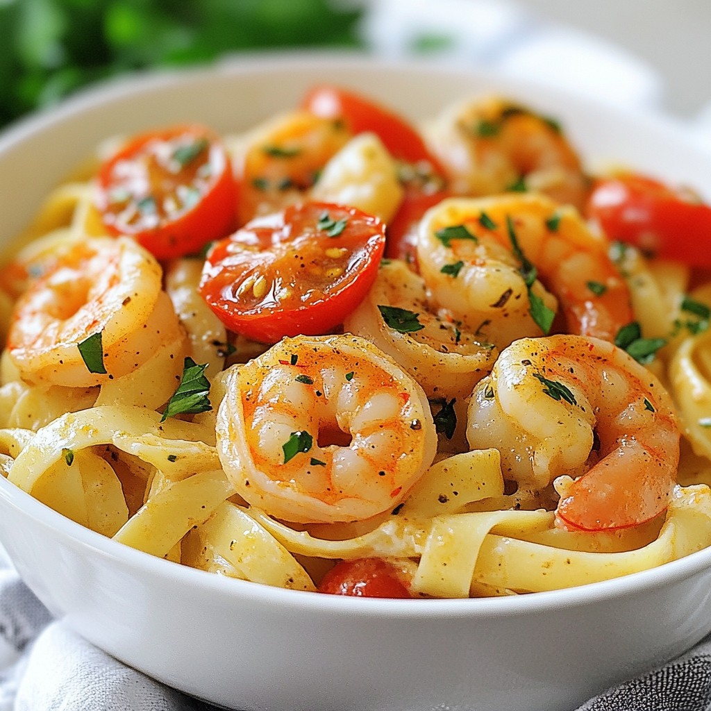 Creamy Cajun Shrimp Pasta Flavorful and Easy Recipe