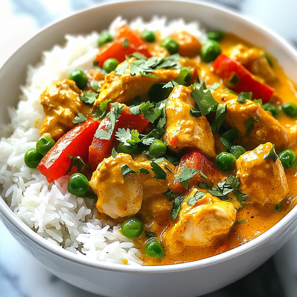 Spicy Slow Cooker Chicken Curry Delight Easy Recipe