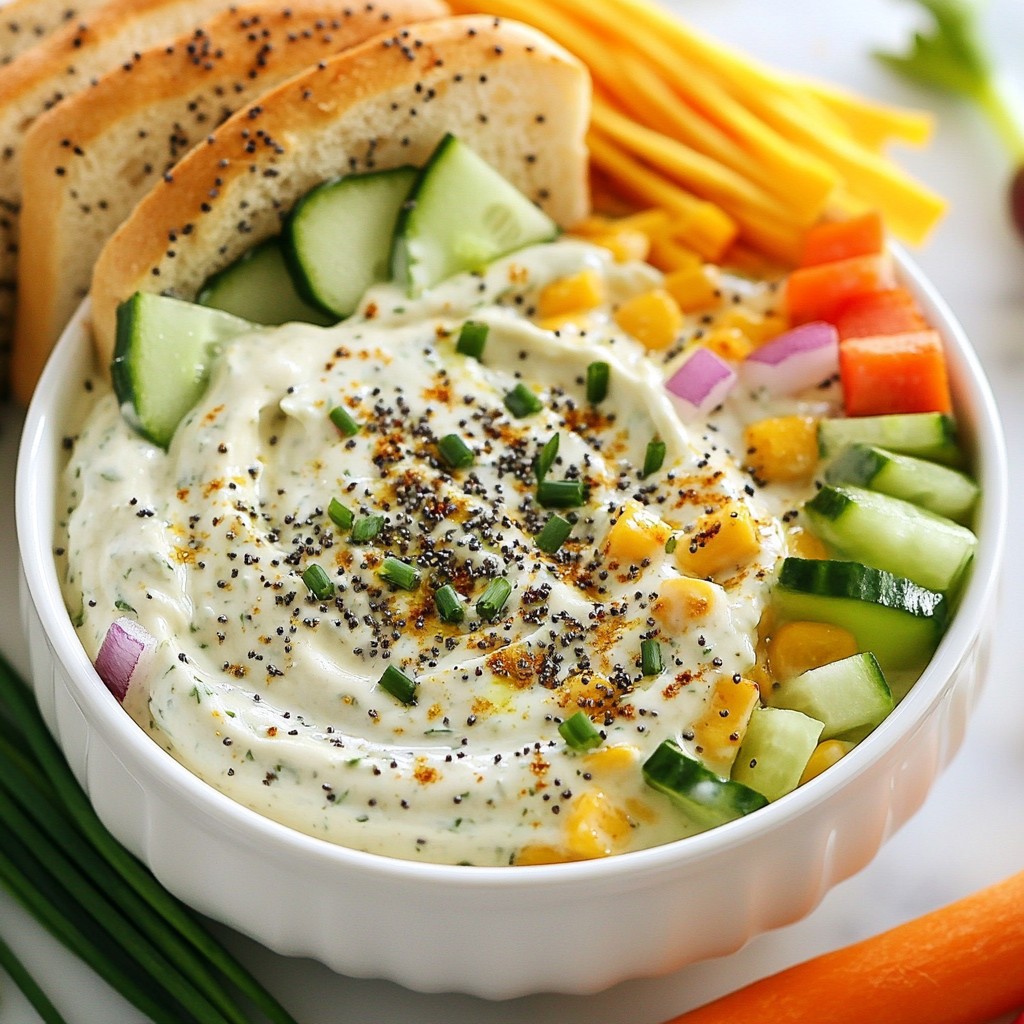 Ultimate Everything Bagel Dip Easy and Flavorful Recipe