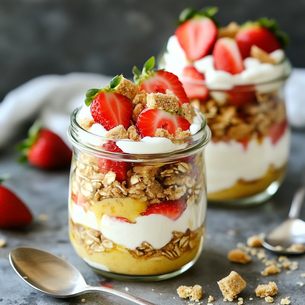 Strawberry Shortcake Overnight Oats Deliciously Simple