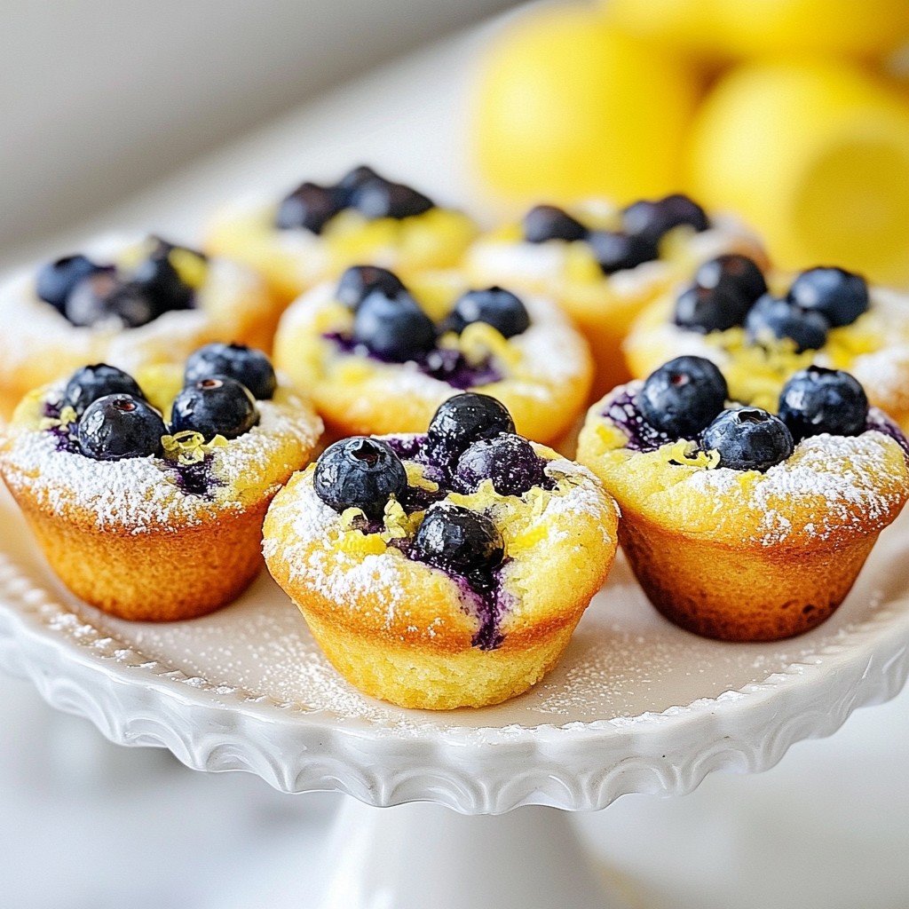 Blueberry Lemon Muffin Tops Delicious Morning Treat