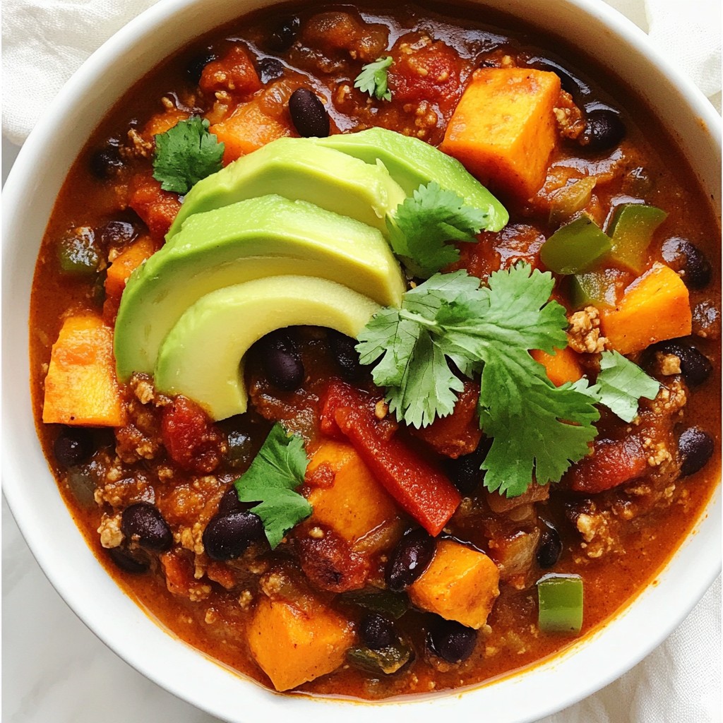 Vegan Sweet Potato Chili Flavorful and Hearty Dish