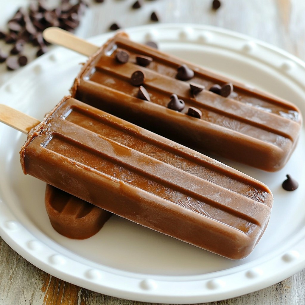 Mocha Cold Brew Popsicles Refreshing Summer Treat
