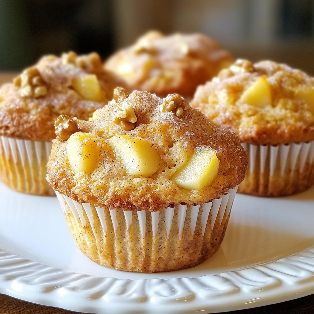 Apple Cinnamon Sourdough Muffins Fresh and Simple Recipe
