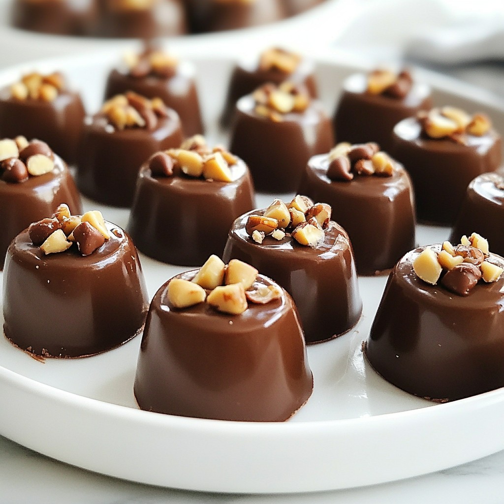 Keto Chocolate Peanut Butter Fat Bombs Delightful Snack