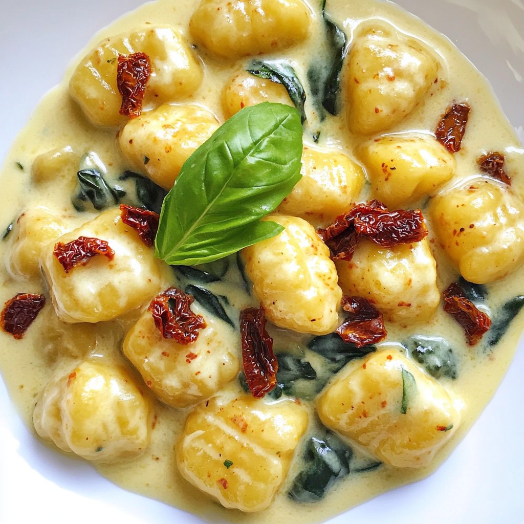 Creamy Sun-Dried Tomato Gnocchi Wholesome Dinner Option