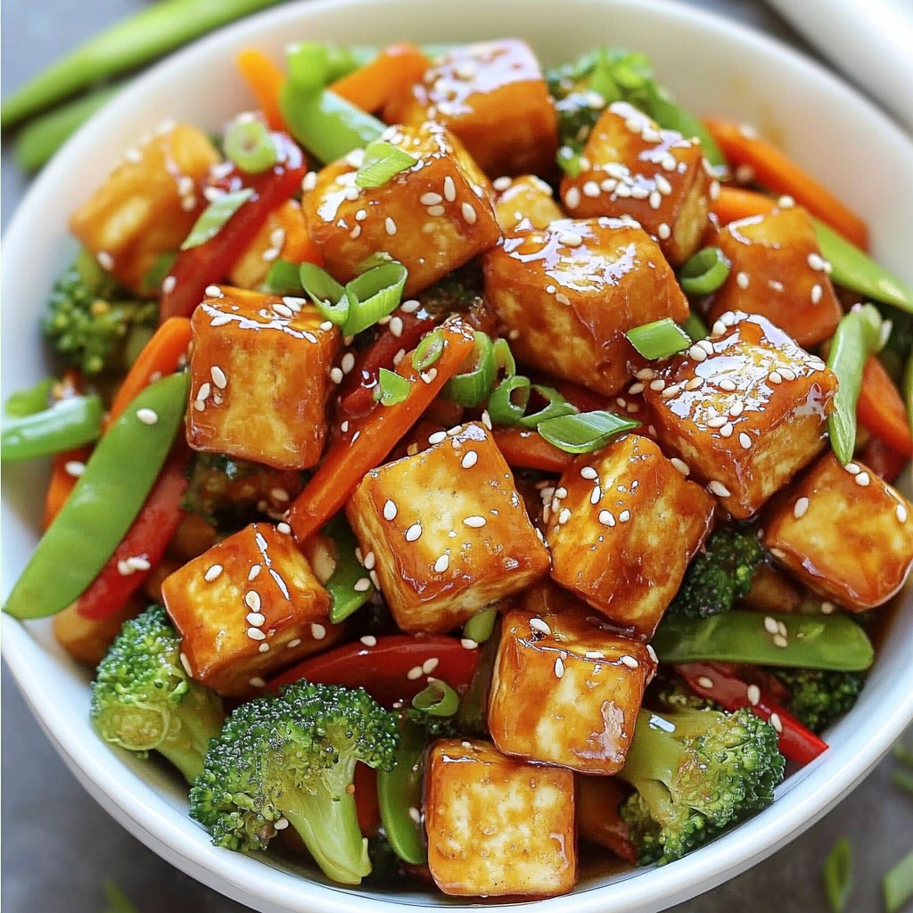 Crispy Sesame Tofu Stir Fry Simple and Flavorful Meal