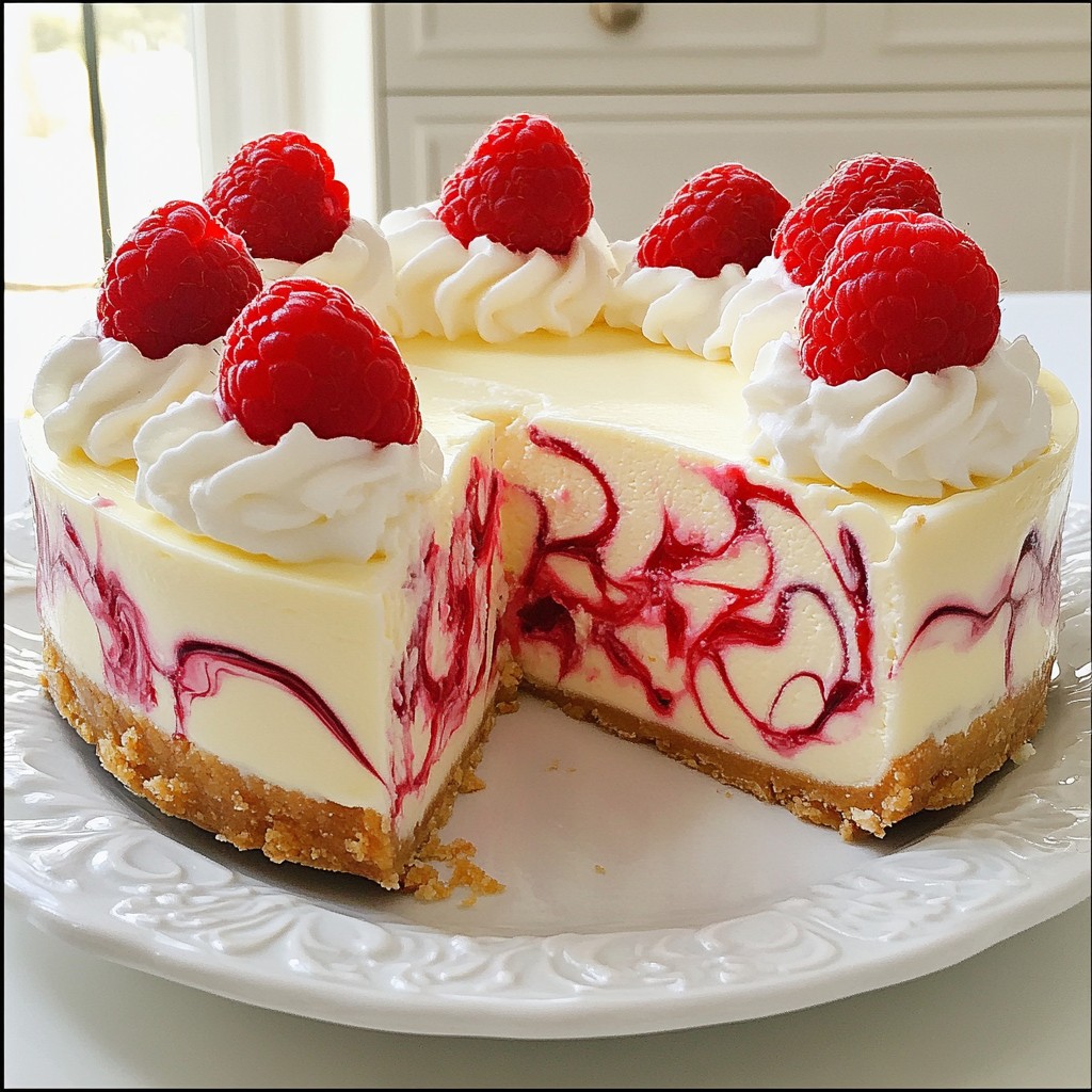 White Chocolate Raspberry Cheesecake Simple Indulgence