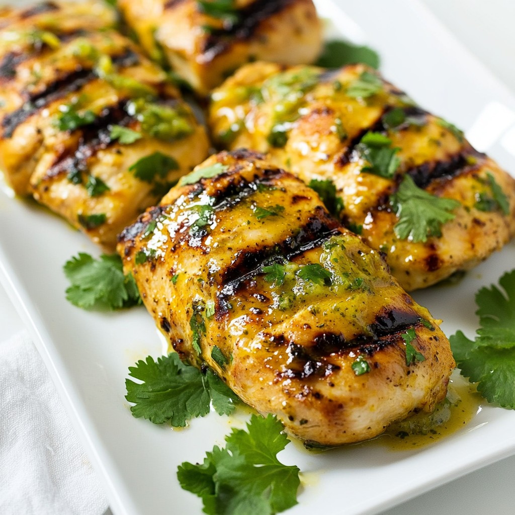 Coconut Lime Grilled Chicken Tasty and Simple Recipe