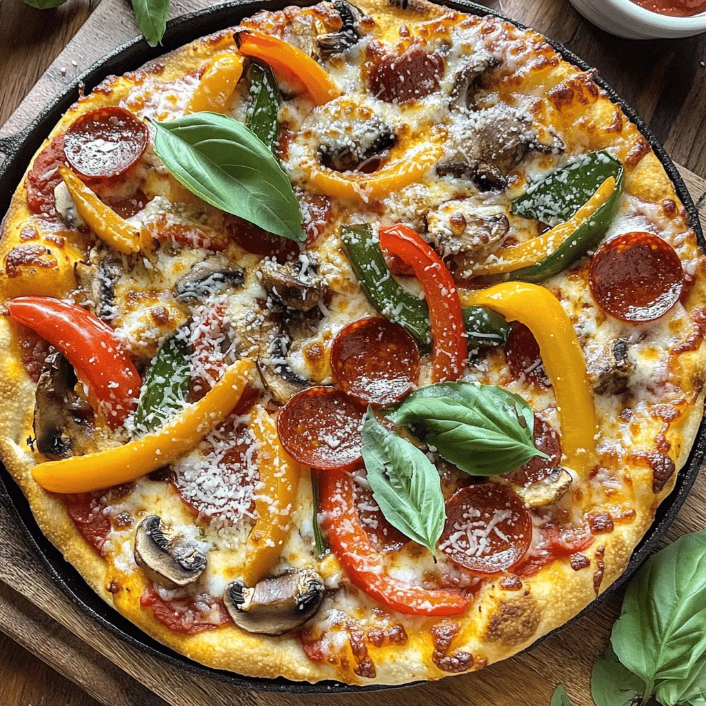 Best Cast Iron Pizza Recipe for Crispy Perfection