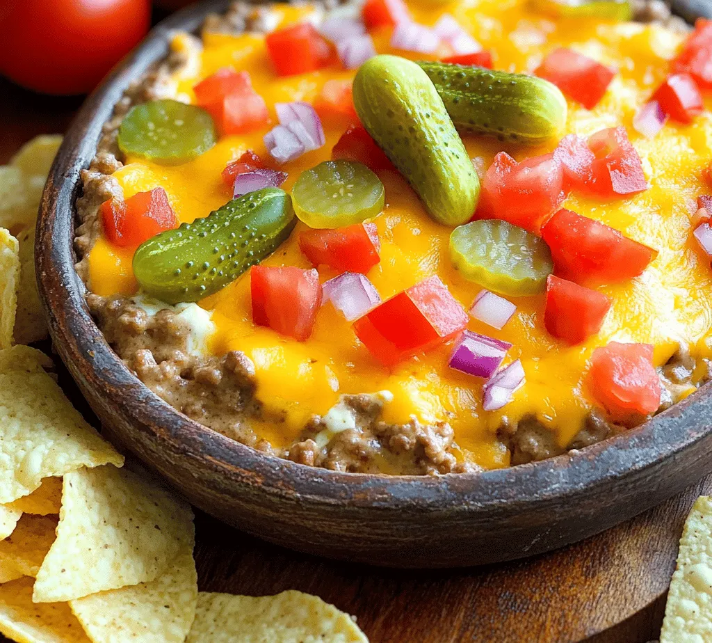 Cheeseburger dip has surged in popularity at social gatherings and celebrations, establishing itself as a staple in homes across the country. Its combination of familiar flavors and creamy texture makes it an instant crowd-pleaser. This dip not only satisfies cravings for a hearty cheeseburger but also caters to the need for easy-to-serve appetizers that can be enjoyed while mingling or watching the big game.